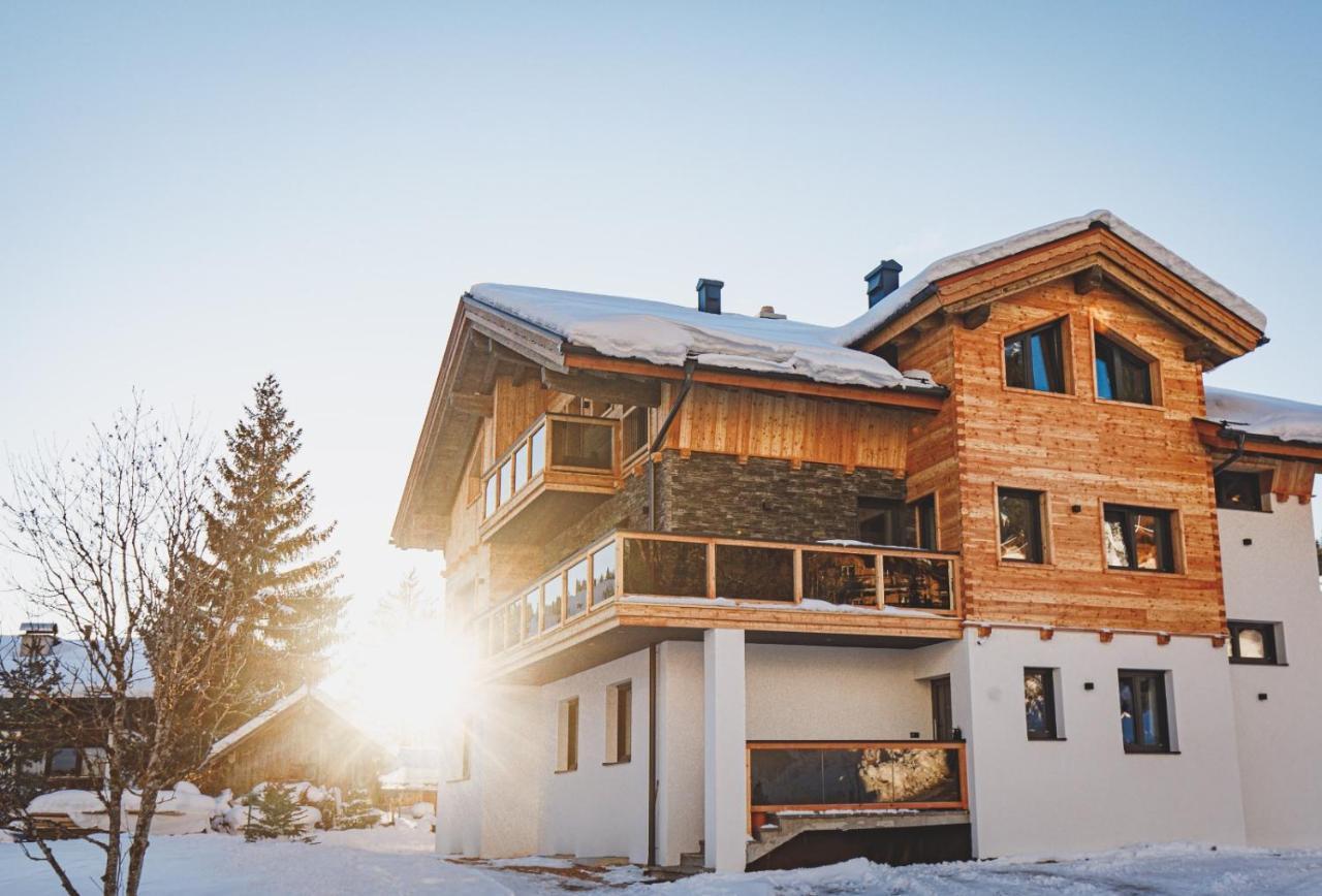 Die Gipfelresidenz - Hinterthal Maria Alm am Steinernen Meer Exteriör bild