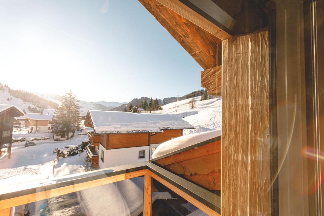 Die Gipfelresidenz - Hinterthal Maria Alm am Steinernen Meer Exteriör bild