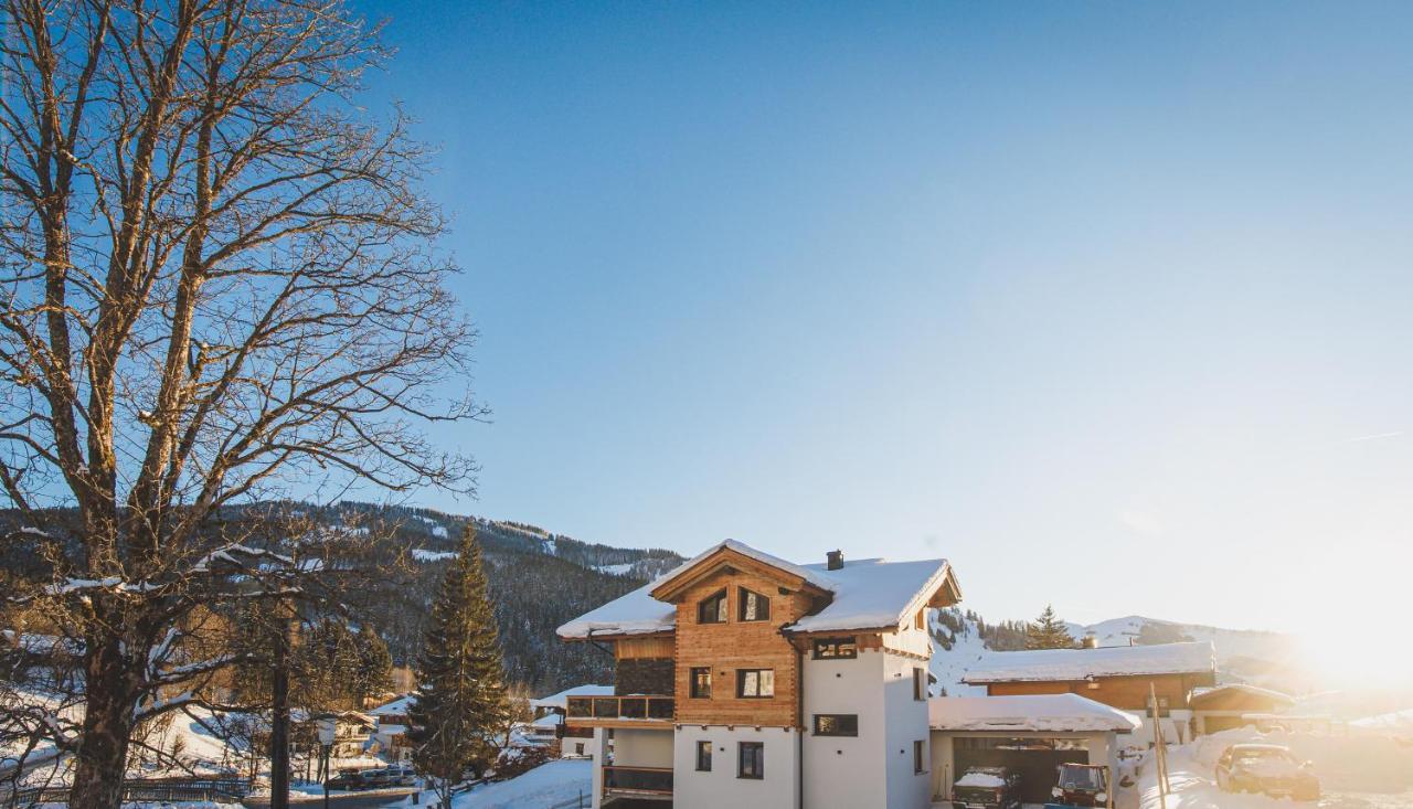 Die Gipfelresidenz - Hinterthal Maria Alm am Steinernen Meer Exteriör bild